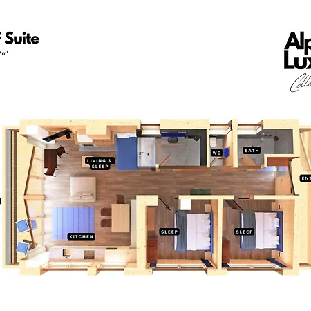 Sportlodge Golf - Alpenluxus Collection Διαμέρισμα Kleinboden